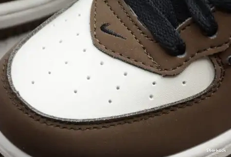 Mid Kids 314197-168 Air 1 Travis x 07 Force Brown Scott Nike Beige 0528